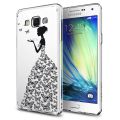 Coque Samsung Galaxy Grand Prime rigide transparente Silhouette Papillons Dessin Evetane