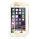 Vitre en verre trempé contour doré iPhone 6 Plus / 6s Plus