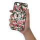 Coque iPhone 7/8/ iPhone SE 2020 Silicone Liquide Douce vert kaki Dealer de Roses Ecriture Tendance et Design Evetane