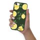 Coque iPhone 7/8/ iPhone SE 2020 Silicone Liquide Douce vert kaki Citrons Ecriture Tendance et Design Evetane