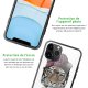 Coque en verre trempé iPhone 11 Pro Tigre Fashion Ecriture Tendance et Design Evetane.