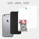 Coque en verre trempé iPhone 6 Plus / 6S Plus Leopard Couronne Ecriture Tendance et Design Evetane.