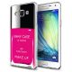 Coque transparente vernis rose pour Samsung Galaxy Grand Plus