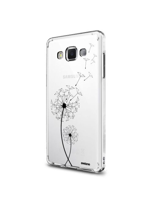 Coque Samsung Galaxy Grand Plus rigide transparente Pissenlit Ecriture Tendance et Design