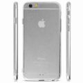 Coque transparente rigide Mocca avec contour gel pour Apple iPhone 6/6S