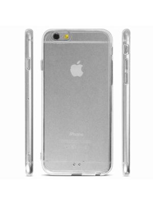 Coque transparente rigide avec contour gel pour Apple iPhone 6/6S