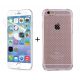 Coque souple transparente anti-chocs + film ultra résistance pour iPhone 6+/6S+