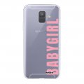 Coque Samsung Galaxy A6 2018 360 intégrale transparente Baby Girl Tendance Evetane.