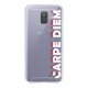 Coque Samsung Galaxy A6 2018 360 intégrale transparente Carpe Diem New Tendance Evetane.