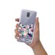 Coque Samsung Galaxy A6 2018 360 intégrale transparente Cat pixels Tendance Evetane.