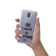 Coque Samsung Galaxy A6 2018 360 intégrale transparente All I Need Is Laugh Tendance Evetane.