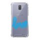 Coque Samsung Galaxy A6 2018 anti-choc souple angles renforcés transparente Love Fluo Evetane.