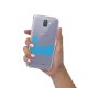 Coque Samsung Galaxy A6 2018 anti-choc souple angles renforcés transparente Love Fluo Evetane.