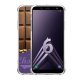 Coque Samsung Galaxy A6 2018 anti-choc souple angles renforcés transparente Chocolat Evetane.