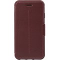 Otter Box Burgundy Leather Strada Folio Case For Apple Iphone 6+/6s+