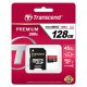 Transcend Ts128gusdu1 Micro Sd Card With Adapter S