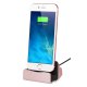 Dock de chargement et de synchronisation Lightning Rose Gold pour iPhone 5/5C/5S/6/6S/6+/6S+