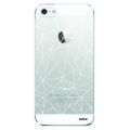 Coque iPhone 5/5S/SE rigide transparente Outline Dessin Evetane