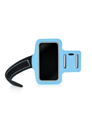 Brassard sport bleu pour iPhone 5/5S + Rangement clef