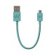 Wiko Cable Usb/micro-usb 20cm Bleen