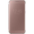 Samsung Etui Clear View Cover Rose Gold Pour Samsung Galaxy S7