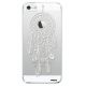 Coque rigide transparente Attrape Rêves Blanc pour iPhone 5/5S/SE