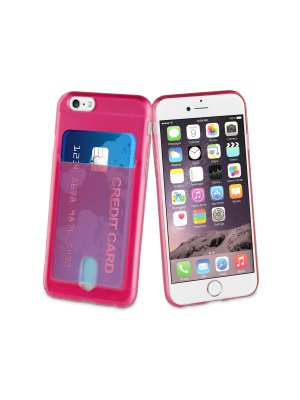 Muvit Life Coque Passpass Rose Fluo Pour Apple Iphone 6/6s