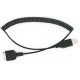 Cable Usb Black Charger And Synchronisation For Iphone/ipod - Vrac**