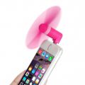 Mini ventilateur Rose Lightning pour iPhone 5/5C/5S/6/6S/6+/6S+
