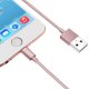 Câble USB Lightning Rose Gold pour iPhone 5/5C/5S/6/6S/6+/6S+ & iPad 4/Mini/Air