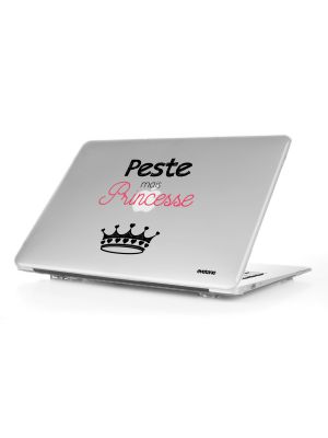 Coque transparente Peste Mais Princesse pour MacBook Pro 13" Ecran Retina