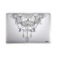 Coque transparente Mandala pour MacBook Air 13"