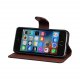 bugatti Etui cuir Folio bugatti Milano Iphone 5/S/ for iPhone SE marron