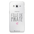 Coque Samsung Galaxy Grand Prime rigide transparente Fille de Pirate Dessin La Coque Francaise
