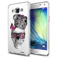 Coque Samsung Galaxy Grand Prime rigide transparente Tête de mort couronn Dessin Evetane