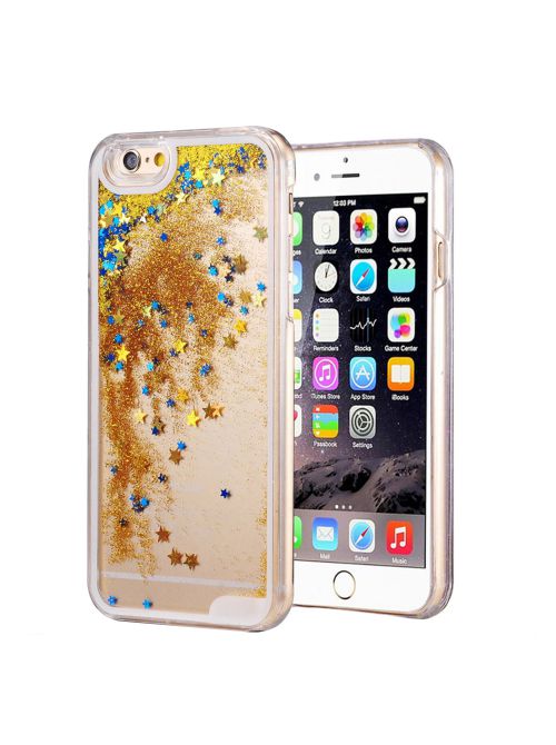 Coque transparente à paillettes Bling pour Apple iPhone, coque