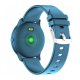 Montre connectée multi-fonctions avec bracelet silicone Bleue