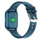 Montre connectée multi-sport avec bracelet silicone Bleue