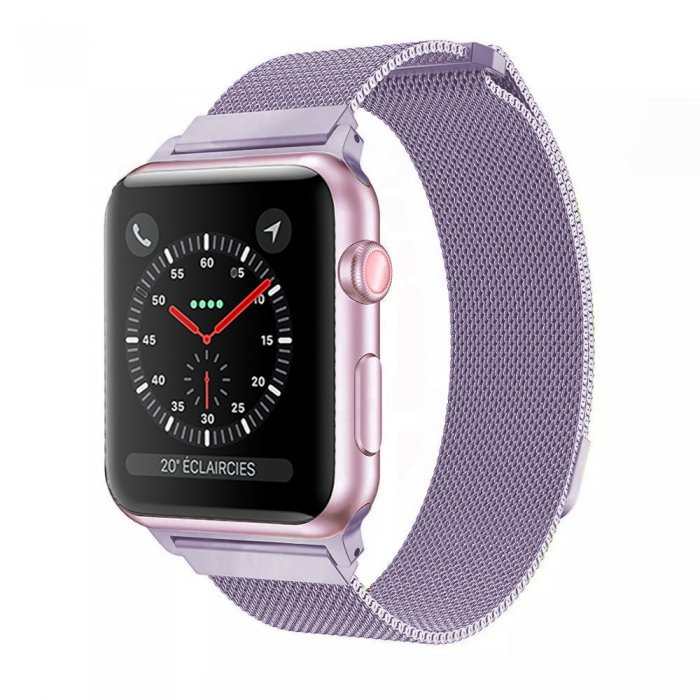 Bracelet 44 mm Noir compatible avec Apple Watch (Vendu sans la montre) -  Coquediscount