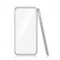 Coque semi-rigide transparente gel et contours gris iPhone 6/6s