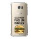 Coque Samsung Galaxy S7 anti-choc souple angles renforcés transparente Ceci n'est pas un Burger La Coque Francaise.