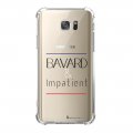 Coque Samsung Galaxy S7 anti-choc souple angles renforcés transparente Bavard et impatient La Coque Francaise.