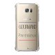 Coque Samsung Galaxy S7 anti-choc souple angles renforcés transparente Gourmand et paresseux La Coque Francaise.