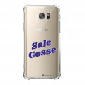 Coque Samsung Galaxy S7 anti-choc souple angles renforcés transparente Sale Gosse bleu La Coque Francaise.
