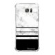 Coque Samsung Galaxy S7 anti-choc souple angles renforcés transparente Trio marbre Blanc La Coque Francaise.