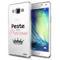Coque Samsung Galaxy Grand Prime rigide transparente Peste mais Princesse Dessin Evetane