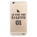 Coque iPhone 6/6S rigide transparente Râleuse Dessin Evetane