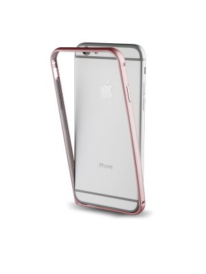 Muvit bumper or rose + Film Protecteur Arriere pour apple Iphone 7