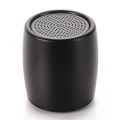 Mini enceinte portative Bluetooth - Effet métal brossé noir