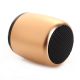 Extra mini enceinte portative Bluetooth - Effet métal brossé or